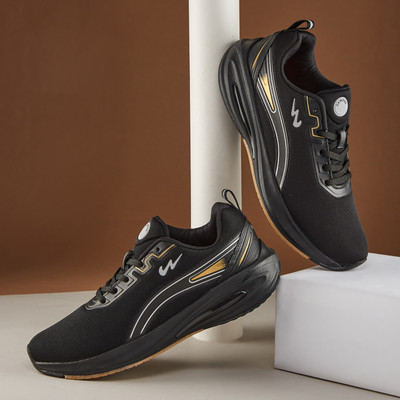 CAMPUS SEAN Running Shoes For Men(Black , 9)