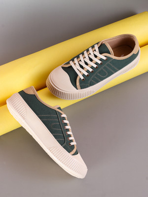 TRASE TRASE Casual Sneakers for Women, Trendy & Comfortable Walking Shoes Sneakers For Women(Green , 4)