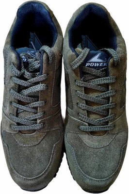 Bata Power Sports shoes Men Sneakers For Men(Olive , 10)