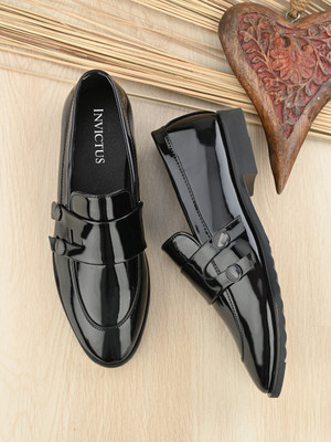 INVICTUS Formal Slip On For Men(Black , 9)