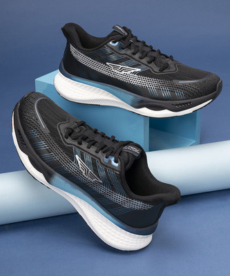 RED TAPE Athleisure Shoes for Men |Cultured Round-Toe Shape & Cushioning Technology Walking Shoes For Men(Black, Blue , 10)