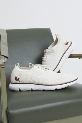 Neemans Dress Sneakers Casual Shoes For Men | Comfortable, Trendy and Lightweight Sneakers For Men(White , 9)