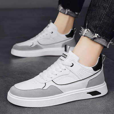 Tittal Gear Sneakers For Men(White, Grey , 7)