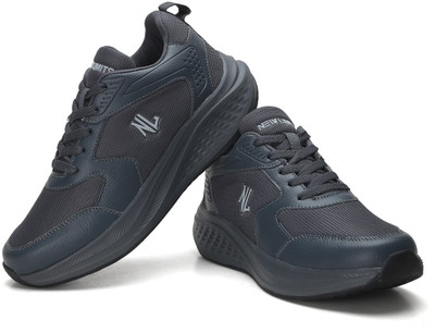 NEW LIMITS SPEED Men's Lightweight Breathable Sports All-Day Comfort & Performance Running Shoes For Men(Grey , 10)