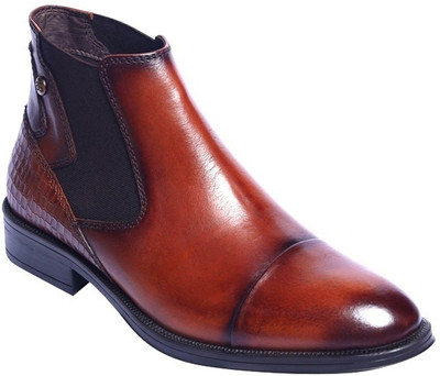 GUYSKALER shoes Party Wear For Men(Black, Brown , 11)