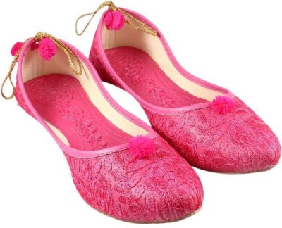 Ancestor collection Mojaris For Women(Pink , 8)