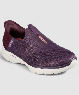 Skechers GO WALK 6 - FABULOUS VIEW Sneakers For Women(Purple , 2)