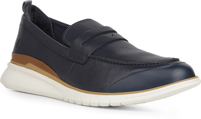 HUSH PUPPIES Men’s Casual Loafers Stylish & Comfortable Slip-On Shoes Loafers For Men(Blue , 11)