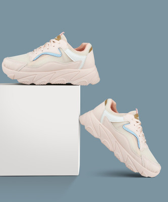 IRSOE Comfortable and Latest Casuals Shoes|Sports Shoes Athletic |Walking Shoes Walking Shoes For Women(Pink , 6)