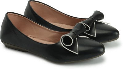 XNX FOOTWEAR Flat bellies for women Bellies For Women(Black , 7)