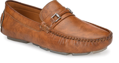 John Karsun Loafers For Men(Tan , 7)