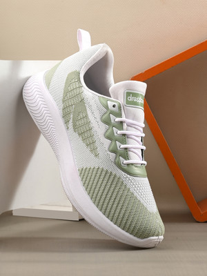 Dressberry Walking Shoes For Women(Green , 8)