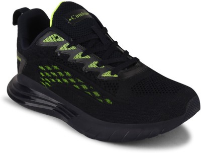 Combit Netflix-2 Men's Sports Running Shoes | Hiking & Trekking Shoes Outdoors For Men(Navy, Green)