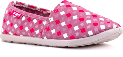 Pro Lightweight Comfort Extra Soft Trendy Premium Stylish Canvas Shoes For Women(Pink , 5)