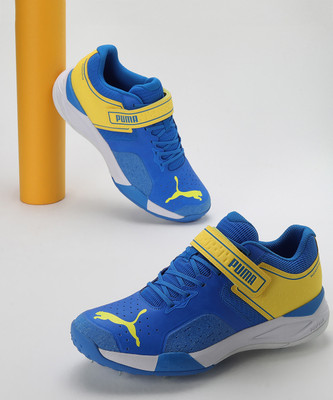 PUMA Bowling 22.1 Cricket Shoes For Men(Blue , 12)