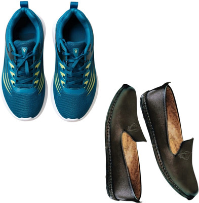 Plama Stylish Casual Shoes for Men – Perfect for Daily Wear Casuals For Men(Blue, Brown , 9)