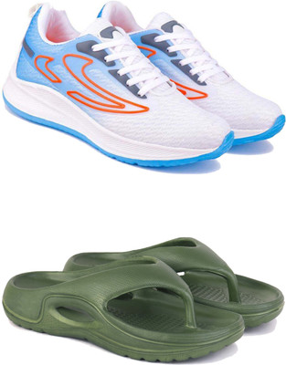 Pennen Men's Lightweight Running Shoes,Stylish Casual Shoes for Gym & Walking(Pack of2) Casuals For Men(Multicolor , 9)