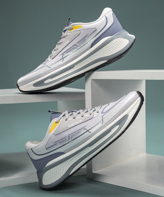 RED TAPE Athleisure Shoes for Men | Cultured Round-Toe Shape & Cushioning Technology Walking Shoes For Men(Grey, Blue , 6)