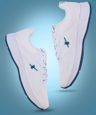Sparx SM 865 Running Shoes For Men(White, Blue , 10)