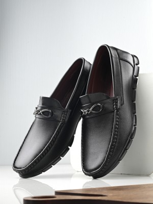 Knoos Loafers For Men(Black , 6)