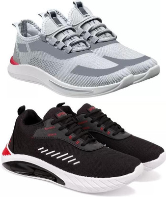 ELASA TY-SHARK GREY_TOOFAN BLACK For Men(Grey , 6)