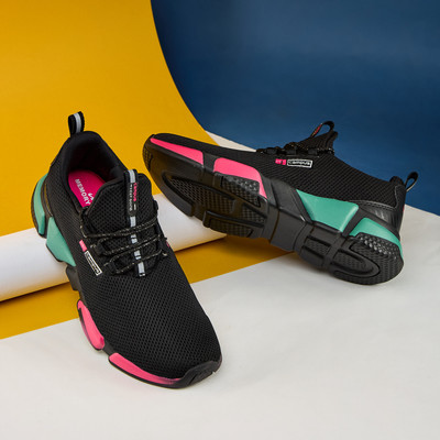 CAMPUS ALEXA Running Shoes For Women(Black , 6)
