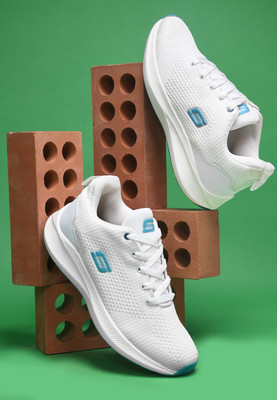 TurnX Sports Running Shoes For Men(Blue, White , 6)