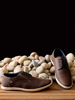 iD Casuals For Men(Brown , 9)