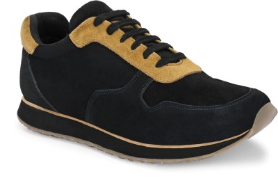 FaDey Casual Sneakers For Men(Black, Yellow)