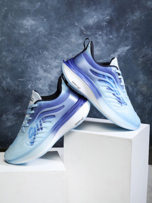 Abros VIGOR Athleisure Cultured Round-Toe Shape & Hyperfuse Technology Running Shoes For Men(Blue , 9)