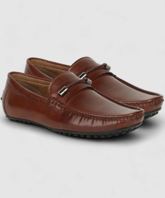 Bata AMCAM Loafers For Men(Brown , 7)