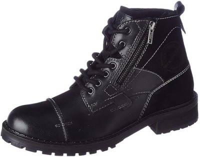 WOODLAND Boots For Men(Black , 10)