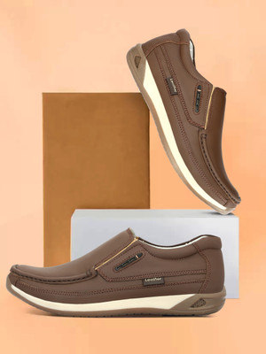 STEPFEET Lifestyle Casuals For Men(Brown , 6)