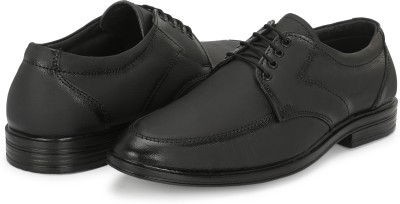 BOLTAGO Men's Genuine Leather Formal Shoes Brogues For Men(Black)