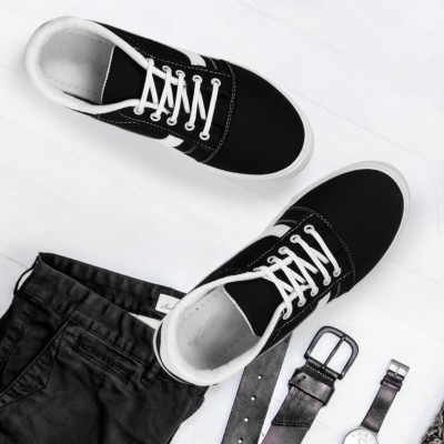 Begone Sneakers For Men(Black , 7)