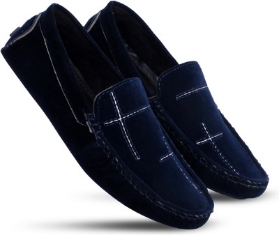 CHAVI COLLECTION Loafers For Men(Blue , 7)