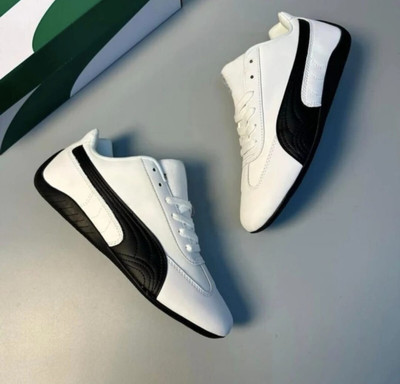Beconsole Men's Stylish Durable & Comfortable Lightweight Sneaker Sneakers For Men(White , 6)