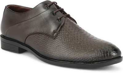 NARKI Derby For Men(Brown , 8)