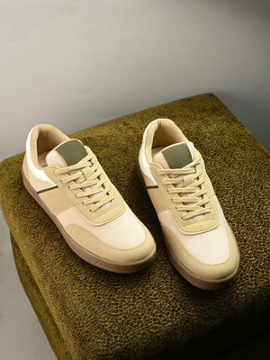 Afrojack Sneakers For Men(Beige , 6)