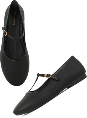 DROP BOLD Bellies For Women(Black , 6)