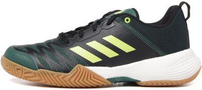ADIDAS INDOOR REEL Cricket Shoes For Men(Green, Black , 7)