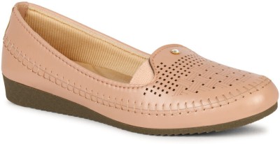 GLANCE FEET Bellies For Women(Pink , 5)