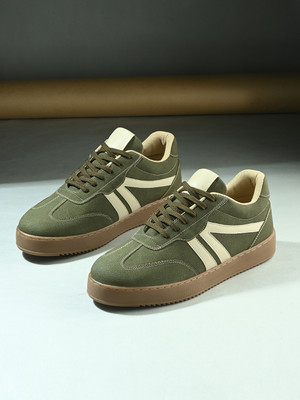 Roadster Sneakers For Men(Olive , 10)