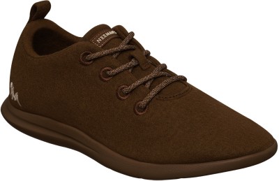 Neeman's Merino Wool Joggers Casual Shoes For Men | Comfortable, Lightweight & Athleisure Sneakers For Men(Brown)