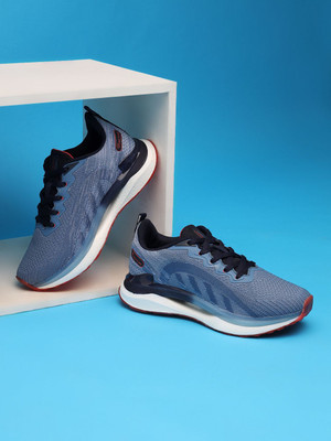 Abros MAXIMUS Athleisure Cultured Round-Toe Shape & Hyperfuse Technology Running Shoes For Men(Blue , 8)