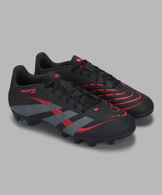 ADIDAS Predator Club Fg/Mg Football Shoes For Men(Black , 10)