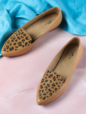 Shezone Bellies For Women(Beige , 8)