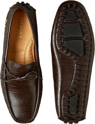 Neemans The Charmers Casual Loafers for Men | Comfortable, Fashionable, Trendy & Unique Loafers For Men(Brown , 12)