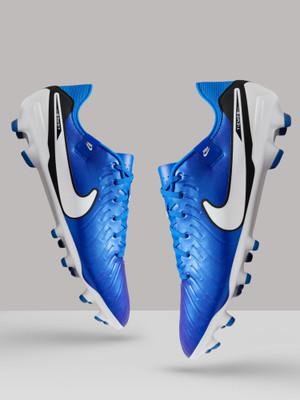 NIKE Tiempo Legend 10 Academy Multi-Ground Football Shoes For Men(Blue , 11)