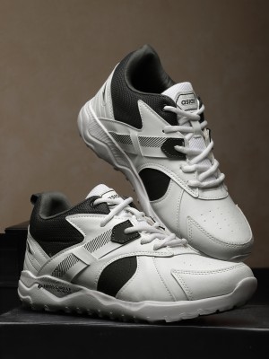 asian Platinum-01 Mid top sneaker for men light weight Walking Shoes For Men(Black, White)